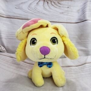 Nickelodeon Sunny Day Doodle Yellow Dog 6 Inch Plush Stuffed Animal No Tag